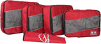5 Set Packing Cubes for Travel Large Suitcase Luggage Organizer Bags Travel - Image 3