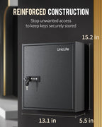Uniclife 60 Position Key Cabinet Steel Security Storage Box - Image 2