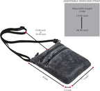 Crossbody Sling Bag for Women Small Real Leather Purse Vintage Travel Crossover - Image 3