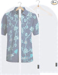 BALEINE 40'' Translucent Garment Bags, 2 Packs PEVA Dress Bag by BALEINE