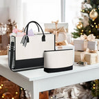 BAGAIL Initial Tote Bag, Personalized Birthday Gifts - Image 4