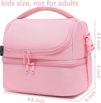 FlowFly Double Decker Cooler Insulated Lunch Bag Large Tote - Image 3