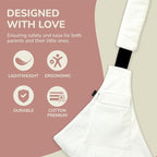 Ergonomic Lightweight Adjustable Toddler Sling Baby Carrier - Image 7