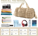 Quilted Travel Duffle Bag Gym Bag - Image 5