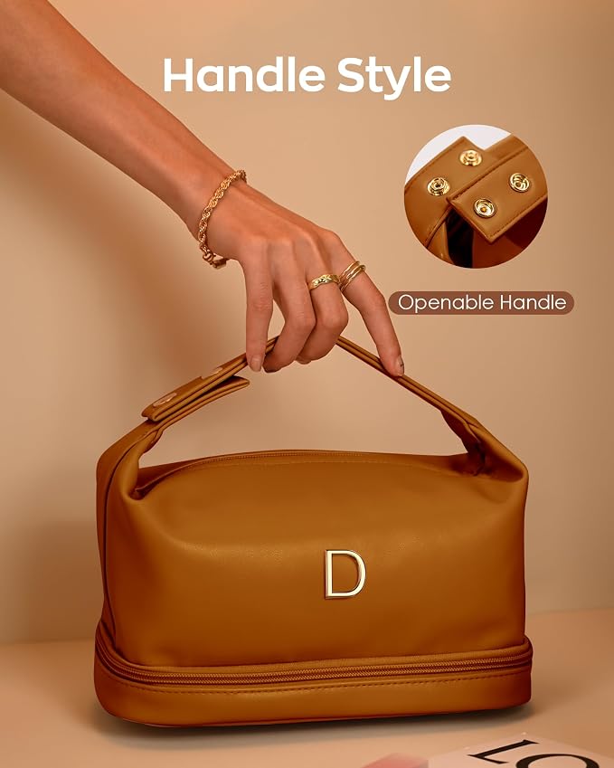 Monogram Gifts for Women, Personalized Makeup Bag - Image 4