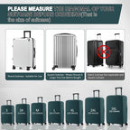 Travel Luggage Cover Suitcase Protector Scratch-Resistant Fit 19-31 Inch - Image 5