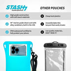 Waterproof Phone Pouch w/Long Lanyard | IPX8 Adventure Grade Cellphone Dry Bag - Image 3
