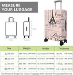 Travel Luggage Cover Suitcase Protector Fits 18-32 Inch Wheel Covers - Image 6