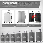 Travel Luggage Cover Suitcase Protector Scratch-Resistant Fit 19-31 Inch - Image 5