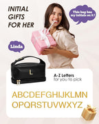 Graduation Gifts for Girls-Initial Makeup Bag - Image 7