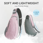 G4Free Sling Bag for Men Women, Small Crossbody Backpack Lightweight Chest - Image 7