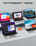 500W USB C Charger Block, 8-Port USB C Charging Station Fast Charging PD 120W - Image 2