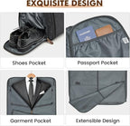 S-ZONE Garment Bags for Travel Convertible Garment Duffle Bags for Travel Suit - Image 6