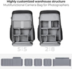 K&F CONCEPT Camera bags Waterproof 25L Large Capacity Camera Case - Image 2