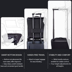 Verage Carry On Luggage with Wheels, 15 Inch Underseat Spinner Luggage Pro - Image 7