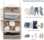 TABITORA Travel Portable Hanging Shelves Closet Organizer Packing Luggage - Image 4