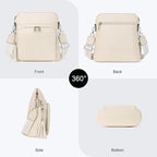 Crossbody Purse for Women, Lightweight Medium Crossbody Bag Soft Leather - Image 7