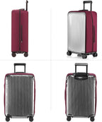 Transparent PVC Suitcase Cover, No Disassembly Required Clear Luggage Protector - Image 4