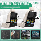 Car Backseat Organizer with Tablet Holder, 11 Storage Pockets with Foldable - Image 5