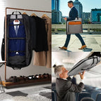 Garment Bag Travel Suit Bag for Men Large 40-Inch Carry on Garment Bag Up to 3 - Image 7