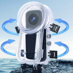 Invisible Dive Case Compatible for Insta360 X4 Dive Housing Case 50m 164ft - Image 6