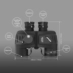 Aomekie 10x50 Binoculars for Adults Marine Military Binoculars Waterproof - Image 9
