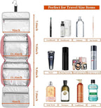 Hanging Travel Toiletry Bag, Large Capacity Cosmetic Travel Toiletry Organizer - Image 4