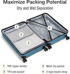 KYME Luggage Sets 3 Piece Hardshell 22in/26in/30in Suitcases - Image 3