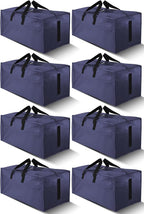 8 Pack Large Strong Moving Bags by HOMESURE