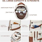 43L Backpack for Women Men - Image 4