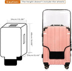 3PCS Clear PVC Suitcase Cover Protectors Transparent Luggage Covers Waterproof - Image 2