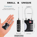 TSA Locks for Luggage, Small Combination Lock - Image 2
