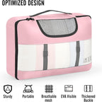 Veken 10 Set Packing Cubes for Travel Essential, Suitcase Organizer Bags in 4 - Image 4
