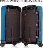 Transparent PVC Suitcase Cover, No Disassembly Required Clear Luggage Protector - Image 2