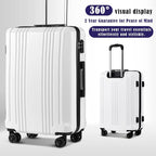 Coolife Luggage Suitcase PC+ABS - Image 2