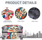 ANNA QUEEN Modern Art Fashion Luggage Cover, Stylish Abstract Woman Suitcase - Image 3