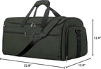 Bukere Garment Bags for Travel, Large Convertible Garment Duffel Bag for Men - Image 9