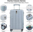 Hanke 24 Inch Expandable Checked Luggage Lightweight PC Hard Shell Luggage - Image 5
