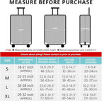 Travelkin Luggage Covers For Suitcase Tsa Approved, Suitcase Cover Protector - Image 5