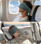 Bamboo Cotton Sleep Mask with Bluetooth Wireless Headphones - Image 9