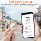 2025 New Air Tracker Tags-1 Pack, Replaceable Battery, Key Finder and Item - Image 7