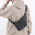 Anti Theft Crossbody Bags for Women Men, Slim Sling Bags - Image 8