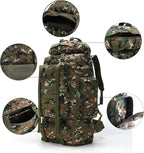 Hiking Backpack for Men 70L/100L Camping Backpack Military Rucksack Molle 3 - Image 4