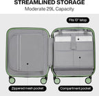 mixi Underseat Carry on Luggage 16 Inch Hardshell PC Suitcase - Image 5