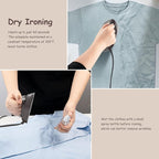 Newbealer Travel Iron with Global Voltage, 100-240V Mini Dry Iron - Image 6