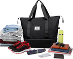 NPBAG Women Travel Duffel, Gym Workout Overnight Bag, Mommy Hospital Bag - Image 4