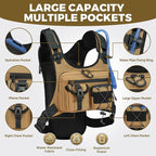 USA Original Patent Running Hydration Vest Backpack, Lightweight Chest Pack - Image 2