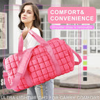 Quilted Travel Duffle Bag Gym Bag - Image 8