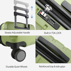 KROSER Hardside Expandable Carry On Luggage - Image 4