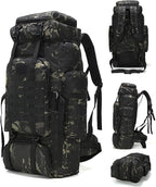 King'sGuard 70L Camping Hiking Backpack Tactical Backpack Military Molle by King%27sGuard